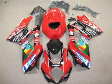 Wholesale 2004-2005 Suzuki GSXR 600 Motorcycle Fairings - Red Blue Green Black JOMO Canada