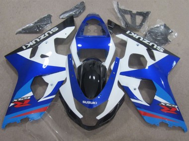 Wholesale 2004-2005 Suzuki GSXR 600 Motorcycle Fairings - White Blue Red Canada