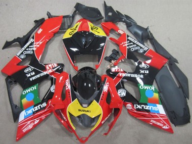 Wholesale 2006-2007 Suzuki GSXR 600 Motorcycle Fairings - Red Yellow Green Blue Black JOMO Canada
