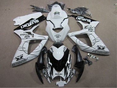 Wholesale 2006-2007 Suzuki GSXR 600 Motorcycle Fairings - White Black Corona Extra Canada
