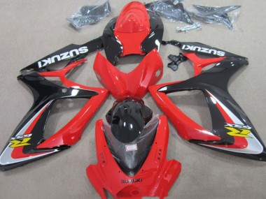 Wholesale 2006-2007 Suzuki GSXR 600 Motorcycle Fairings - Red Silver Glossy Black Yellow Canada