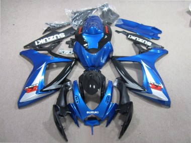 Wholesale 2006-2007 Suzuki GSXR 600 Motorcycle Fairings - Blue White Glossy Black Red Canada