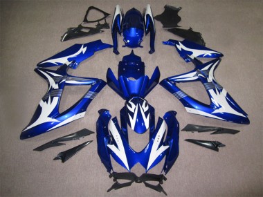Wholesale 2008-2010 Suzuki GSXR 600 Motorcycle Fairings - White Blue Canada