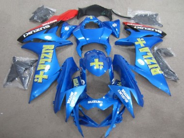 Wholesale 2011-2024 Suzuki GSXR 600 Motorcycle Fairings - Blue Gold Rizla Canada