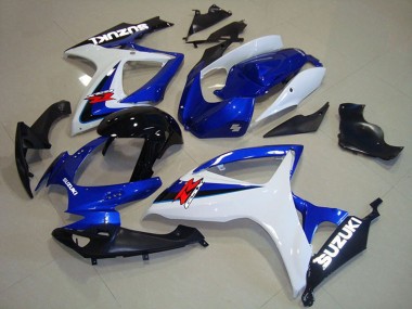 Wholesale 2006-2007 Suzuki GSXR 750 Motorcycle Fairings - White Blue Glossy Black Red Canada