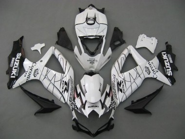Wholesale 2008-2010 Suzuki GSXR 750 Motorcycle Fairings - White Black Corona Extra Alstare Canada