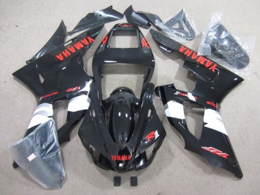 Wholesale 1998-1999 Yamaha YZF R1 Motorcycle Fairings - Glossy Black White Red Decals Canada