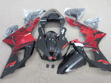 Wholesale 2000-2001 Yamaha YZF R1 Motorcycle Fairings - Red Glossy Black Canada