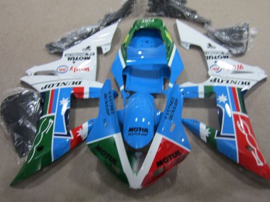 Wholesale 2002-2003 Yamaha YZF R1 Motorcycle Fairings - White Blue Green Red Black Motul Canada