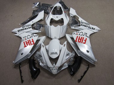 Wholesale 2009-2011 Yamaha YZF R1 Motorcycle Fairings - White Silver Red Fiat Canada