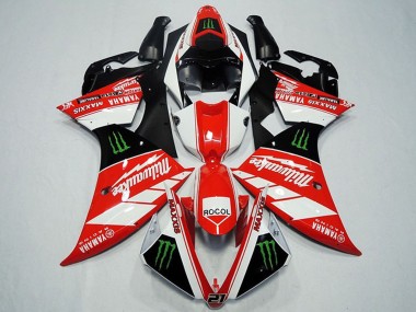 Wholesale 2012-2014 Yamaha YZF R1 Motorcycle Fairings - White Grey Glossy Black Green Monster Milwaukee Maxxis Rocol Canada