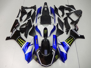 Wholesale 2015-2019 Yamaha YZF R1 Motorcycle Fairings - Blue White Glossy Black Green Monster Canada
