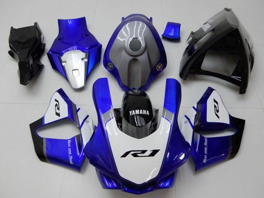 Wholesale 2015-2019 Yamaha YZF R1 Motorcycle Fairings - White Blue Glossy Black Canada