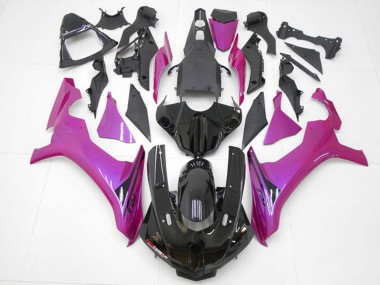 Wholesale 2015-2019 Yamaha YZF R1 Motorcycle Fairings - Glossy Black Pink Canada