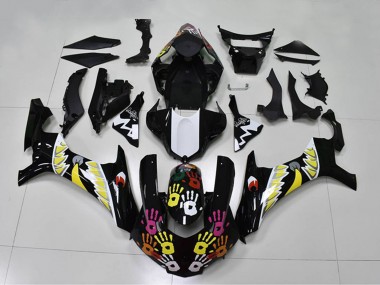 Wholesale 2015-2019 Yamaha YZF R1 Motorcycle Fairings - Black White Yellow Pink Shark Canada
