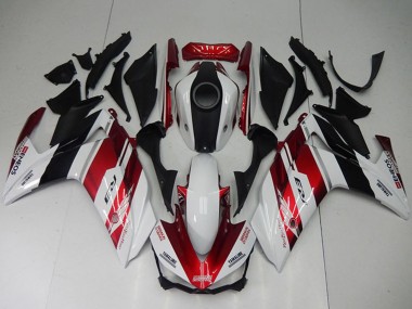 Wholesale 2015-2018 Yamaha YZF R3 Bike Fairings - White Red Black Canada
