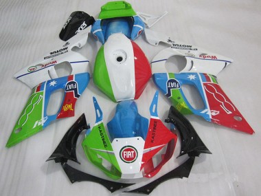 Wholesale 1998-2002 Yamaha YZF R6 Motorcycle Fairings - White Blue Green Red Fiat Kastinee Canada