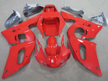 Wholesale 1998-2002 Yamaha YZF R6 Motorcycle Fairings - Red Canada