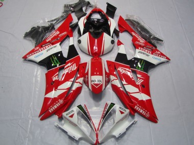 Wholesale 2008-2016 Yamaha YZF R6 Motorcycle Fairings - White Red Glossy Black Green Monster Rocol Milwaukee Maxxis Canada