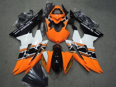 Wholesale 2008-2016 Yamaha YZF R6 Motorcycle Fairings - Orange White Glossy Black Motul Canada