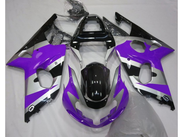 00-02 Purple Silver OEM Style GSXR 1000 Fairings