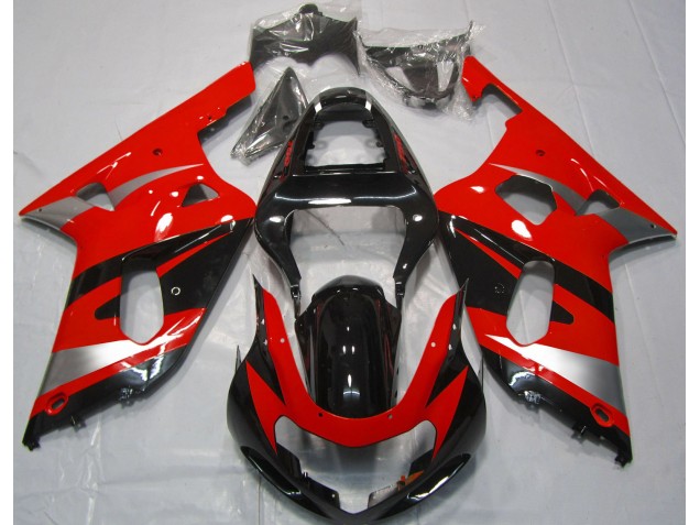 01-03 Red OEM Style GSXR 600-750 Fairings