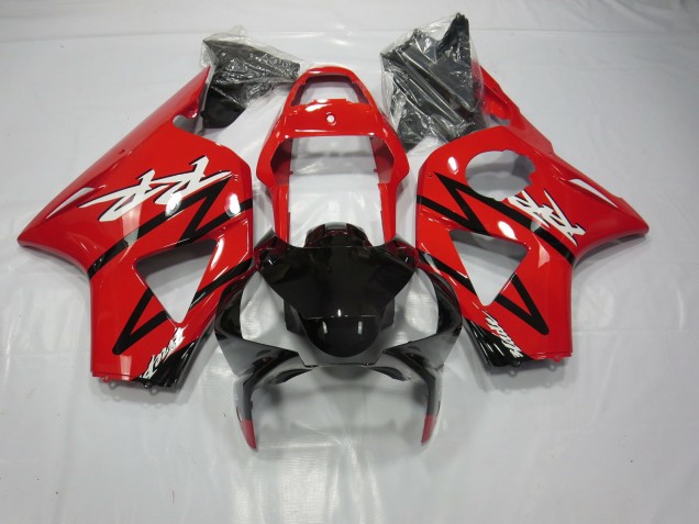 02-03 Gloss Red and Black CBR954RR Fairings