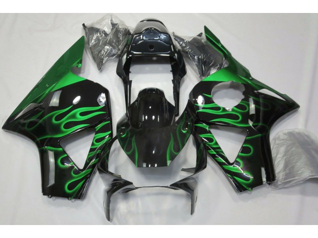 02-03 Green Flame CBR954RR Fairings