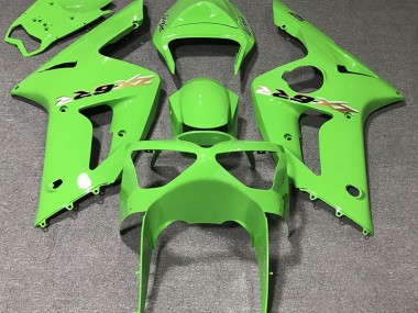 03-04 Light Green ZX6R Fairings