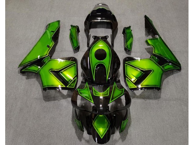 03-04 Special Design Green CBR600RR Fairings