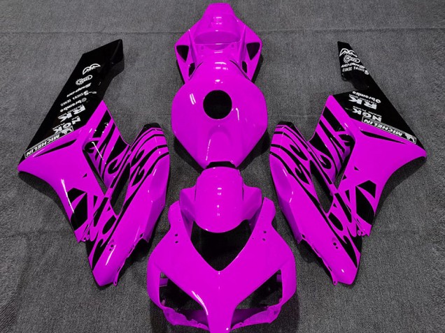 04-05 Gloss Pink Flame CBR1000RR Fairings