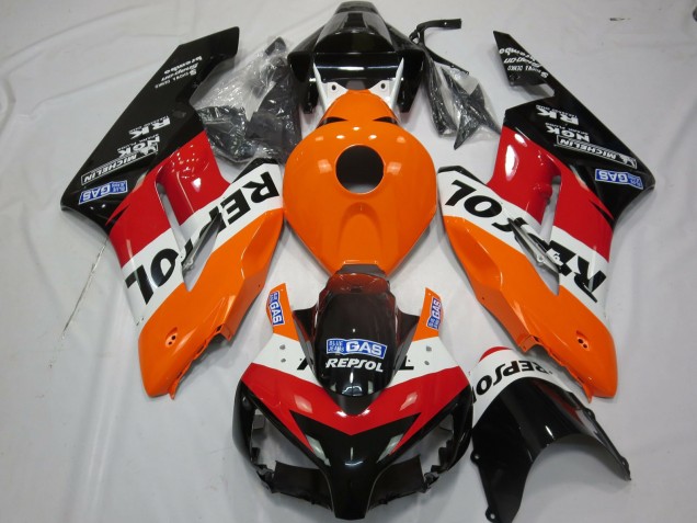 04-05 Red Matte Black CBR1000RR Fairings