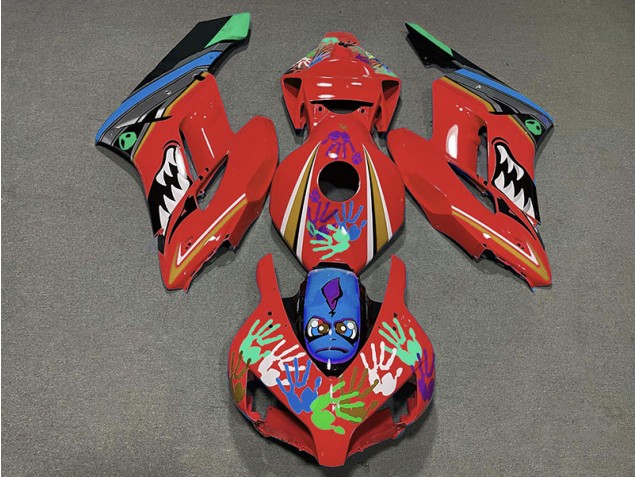 04-05 Red Shark CBR1000RR Fairings