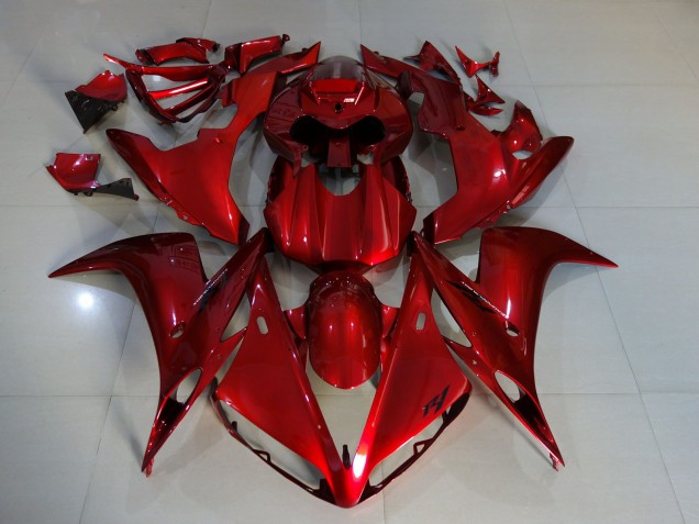 04-06 Deep Red R1 Fairings