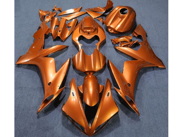 04-06 Solid Orange R1 Fairings