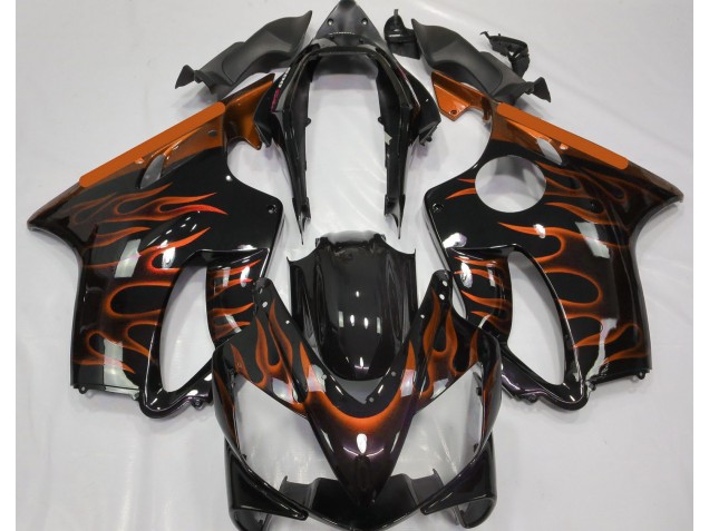04-07 Orange Flame CBR600 F4i Fairings
