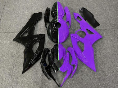 05-06 Black and Purple GSXR 1000 Fairings