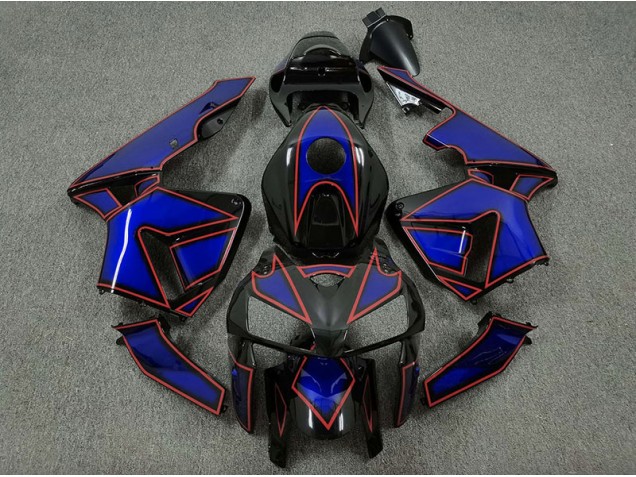 05-06 Blue and Red Turtle CBR600RR Fairings