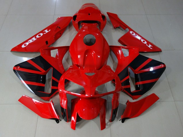 05-06 Gloss Red CBR600RR Fairings