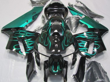 05-06 Gloss Teal Flame CBR600RR Fairings