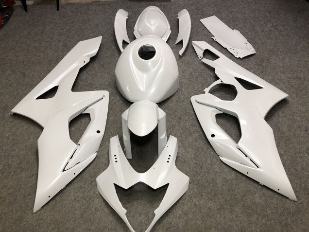 05-06 Gloss White Plain GSXR 1000 Fairings