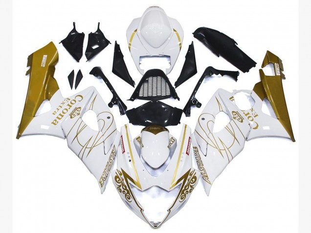 05-06 Gold Gloss Corona Custom GSXR 1000 Fairings