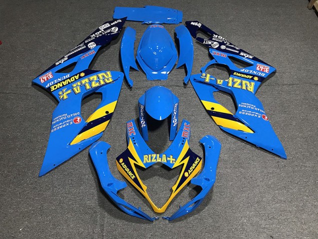 05-06 Light Blue Rizla GSXR 1000 Fairings