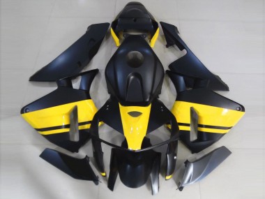 05-06 Matte Black & Gloss Yellow CBR600RR Fairings