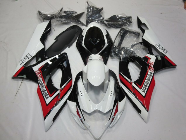 05-06 Red Black and White GSXR 1000 Fairings
