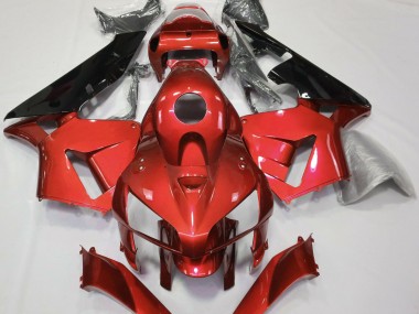 05-06 Red CBR Style CBR600RR Fairings