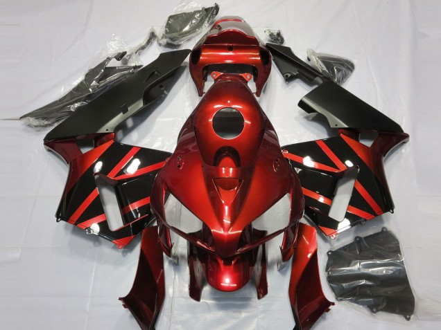 05-06 Red & Gloss Black Design CBR600RR Fairings