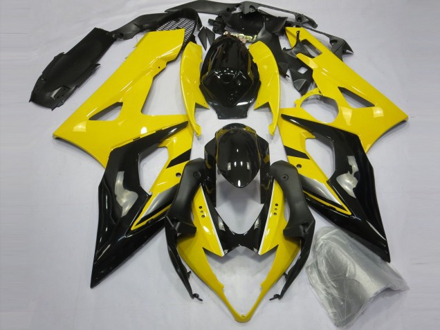 05-06 Yellow and Black GSXR 1000 Fairings