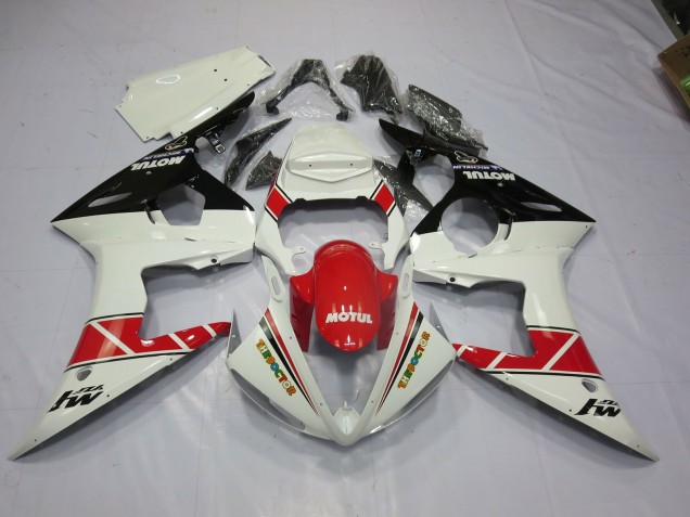 05 Motul Red and Black R6 Fairings
