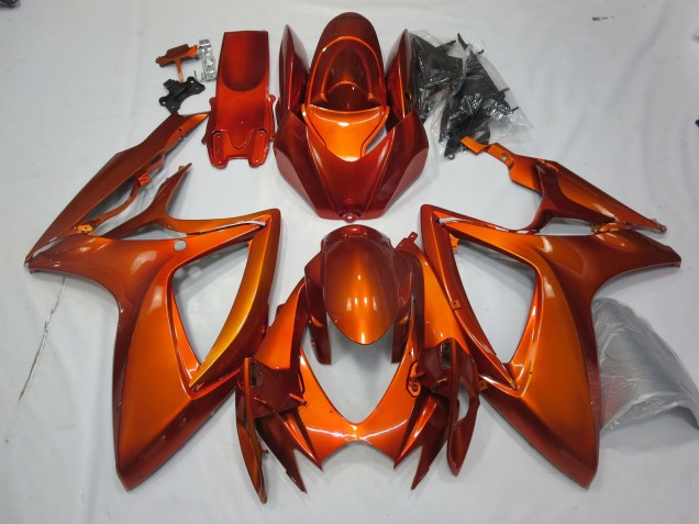 06-07 Burnt Orange GSXR 600-750 Fairings